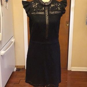 NWOT Black Lace Dress Lined